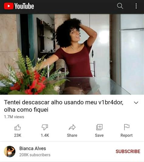 Youtuber Bianca Alves : u/TimeJackfruit3508